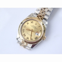 Rolex DateJust 36mm 126201 YG/SS Domed Bezel Roman Markers *4 Dials* Jubilee Bracelet A2836 & A2813