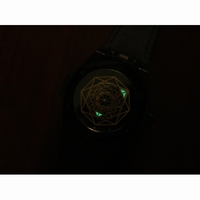 Big Bang Unico Sang Bleu PVD Case SS Skeleton Dial Black Gummy Strap HUB1213 TMF