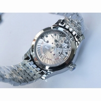Omega De Ville Hour Vision 41mm Roman Markers Black Dial Bracelet A8500 VSF Super Clone