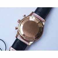 IWC Portuguese IW3714 RG Diamond White Dial Pink Leather Strap A79350 Slim Movement ZF