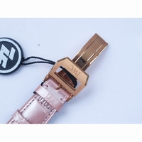 IWC Portuguese IW3714 RG Diamond White Dial Pink Leather Strap A79350 Slim Movement ZF