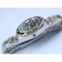 Sea-Dweller Two Tone SS/YG 126603 Black Dial Two Tone Bracelet A2836 URF