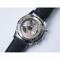 IWC IW371602 Portugieser Chronograph ��150 Years�� White Dial Leather Strap A7750 Slim Movement ZF