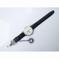 IWC IW371602 Portugieser Chronograph ��150 Years�� White Dial Leather Strap A7750 Slim Movement ZF