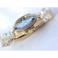 Rolex GMT-Master II 116718 Full YG Ceramic Bezel Black&Green Dial Bracelet BP A3186 V2