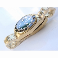Rolex GMT-Master II 116718 Full YG Ceramic Bezel Black&Green Dial Bracelet BP A3186 V2