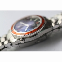 Omega Planet Ocean 45.5mm Orange Bezel Orange Number Bracelet A2824 "BP"