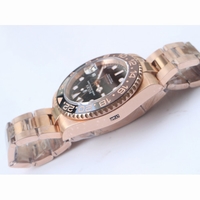 Rolex GMT-Master II 126715 Full RG Black/Brown Ceramic Bezel Black Dial Bracelet BP A3186 V2