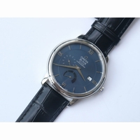 Omega De Ville Prestige Real Power Reserve Blue Dial Black Leather MIYOTA 9015 ZF