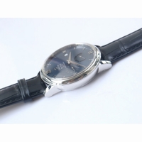 Omega De Ville Prestige Real Power Reserve Blue Dial Black Leather MIYOTA 9015 ZF