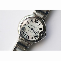 Ballon Bleu 33mm White MOP Dial Bracelet V6F V2
