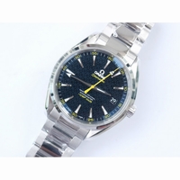Aqua Terra 15007 Gauss "Spectre" Blue Textured Dial  Bracelet A8507 Super Clone V2 VSF
