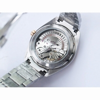 Omega Aqua Terra Master RG Bezel White Textured Dial Black Leather A8900