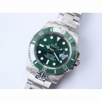 Submariner 116610 LN 904L SS Case Black&Green Ceramic 1:1 Best Edition Bracelet ARF SH3135 V3