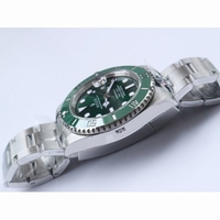 Submariner 116610 LN 904L SS Case Black&Green Ceramic 1:1 Best Edition Bracelet ARF SH3135 V3