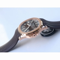Aquanaut 5167R RG Brown Dial Brown Rubber Strap 324CS Free box ZF
