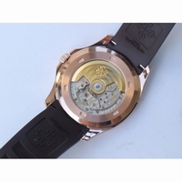 Aquanaut 5167R RG Brown Dial Brown Rubber Strap 324CS Free box ZF