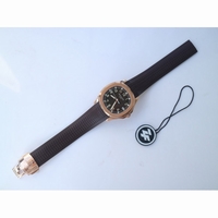 Aquanaut 5167R RG Brown Dial Brown Rubber Strap 324CS Free box ZF