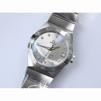 Constellation 38mm Diamond Markers Black & Silver Dial Bracelet A8500 Super 
