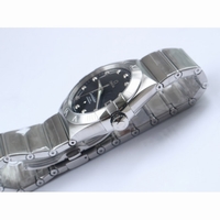 Constellation 38mm Diamond Markers Black & Silver Dial Bracelet A8500 Super 