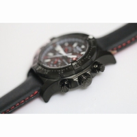 Breitling Avenger Skyland PVD Black With Black/Red Nylon Strap Swiss ETA Quartz