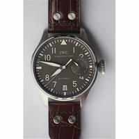 Big Pilot IW5009 Real Power Reserve Grey Dial Brown Leather ZF A51111