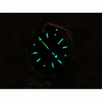 Planet Ocean 43.5mm Black/Orange Bezel Black Dial Bracelet & Nylon Strap A8900 VSF Super Clone V2