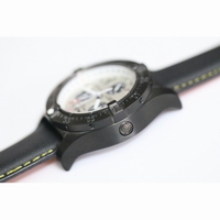 Breitling Avenger Skyland PVD White With Black/Yellow Nylon Strap Swiss ETA Quartz