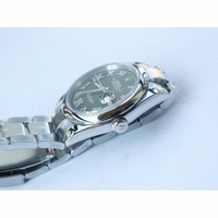 Rolex DateJust 36mm 126200 Domed Bezel Roman Markers Grey & Green Bracelet A2836 & A2813 BP