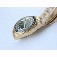 Rolex GMT-Master II 116718 Full YG Ceramic Bezel Black&Green Dial Bracelet BP A2813 V2 Correct Hand Stack