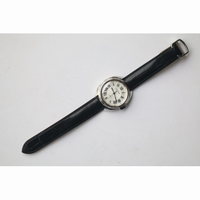 Cle de Cartier White Textured Dial Blue Marker Leather V6F MIYOTA9015