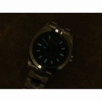Milgauss 116400GV Green Sapphire Blue Dial Bracelet A3131 BP