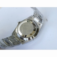 Rolex DateJust 36mm 126200 Fluted Bezel Diamond Roman Markers Grey & Green Dial Bracelet A2836 & A2813 BP