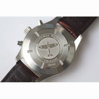 Pilot Spitfire Chrono IW387802 Grey Dial Brown Leather V6F A7750