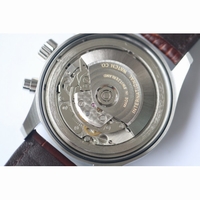 Pilot Spitfire Chrono IW387802 Grey Dial Brown Leather V6F A7750