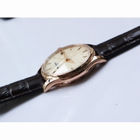 Calatrava 5227R RG & YG White Dial Leather Strap A324CS ZF