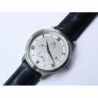 De Ville Prestige Real Power Reserve Blue Markers Gray Dial Leather Strap MIYOTA 9015 ZF