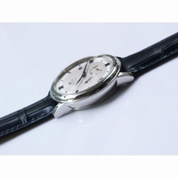 De Ville Prestige Real Power Reserve Blue Markers Gray Dial Leather Strap MIYOTA 9015 ZF
