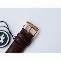 De Ville Prestige Real Power Reserve RG Blue Markers Gray Dial Leather Strap MIYOTA 9015 ZF