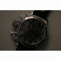 U-51 Chimera Limited Edition Leather Quartz Black/Red