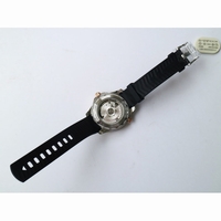 2018 Seamaster Diver 300M SS RG Ceramic Bezel Black Dial Rubber Strap A8800 VSF