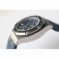 Royal Oak Offshore Juan Pablo Montoya Titanium Blue Dial Blue Leather JF A2226