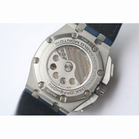 Royal Oak Offshore Juan Pablo Montoya Titanium Blue Dial Blue Leather JF A2226