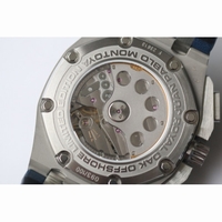 Royal Oak Offshore Juan Pablo Montoya Titanium Blue Dial Blue Leather JF A2226