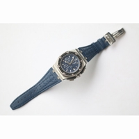 Royal Oak Offshore Juan Pablo Montoya Titanium Blue Dial Blue Leather JF A2226