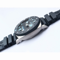 Pam 799 Titanium Carbotech Bezel Black Dial Rubber Strap P.9010 Clone VSF