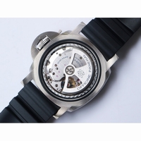 Pam 799 Titanium Carbotech Bezel Black Dial Rubber Strap P.9010 Clone VSF