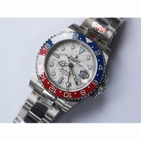 GMT-Master II 126719BLRO Pepsi 904L Ceramic Bezel White Dial Bracelet A3285 BPF