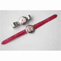 Ballon Bleu 33mm Pink Dial Bracelet or Leather SWF SEIKO NH05A