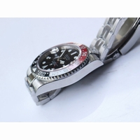 Rolex GMT-Master II 116710LN Black Ceramic Bezel Black Dial Bracelet BP A2813 BP V2 Correct Hand Stack